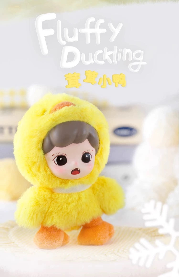 Zoraa Fluffy Cabin Viny Plush Doll BLIND BOX Series Figures