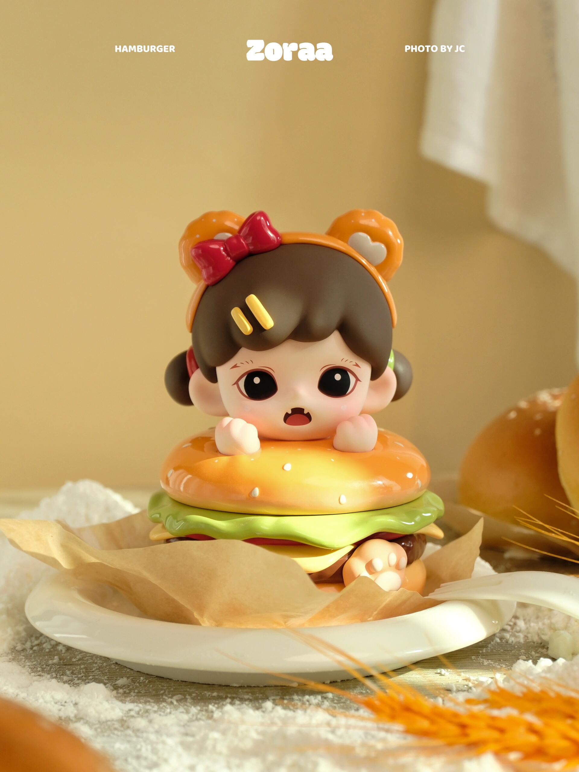 Zoraa HAMBURGER Series Figures