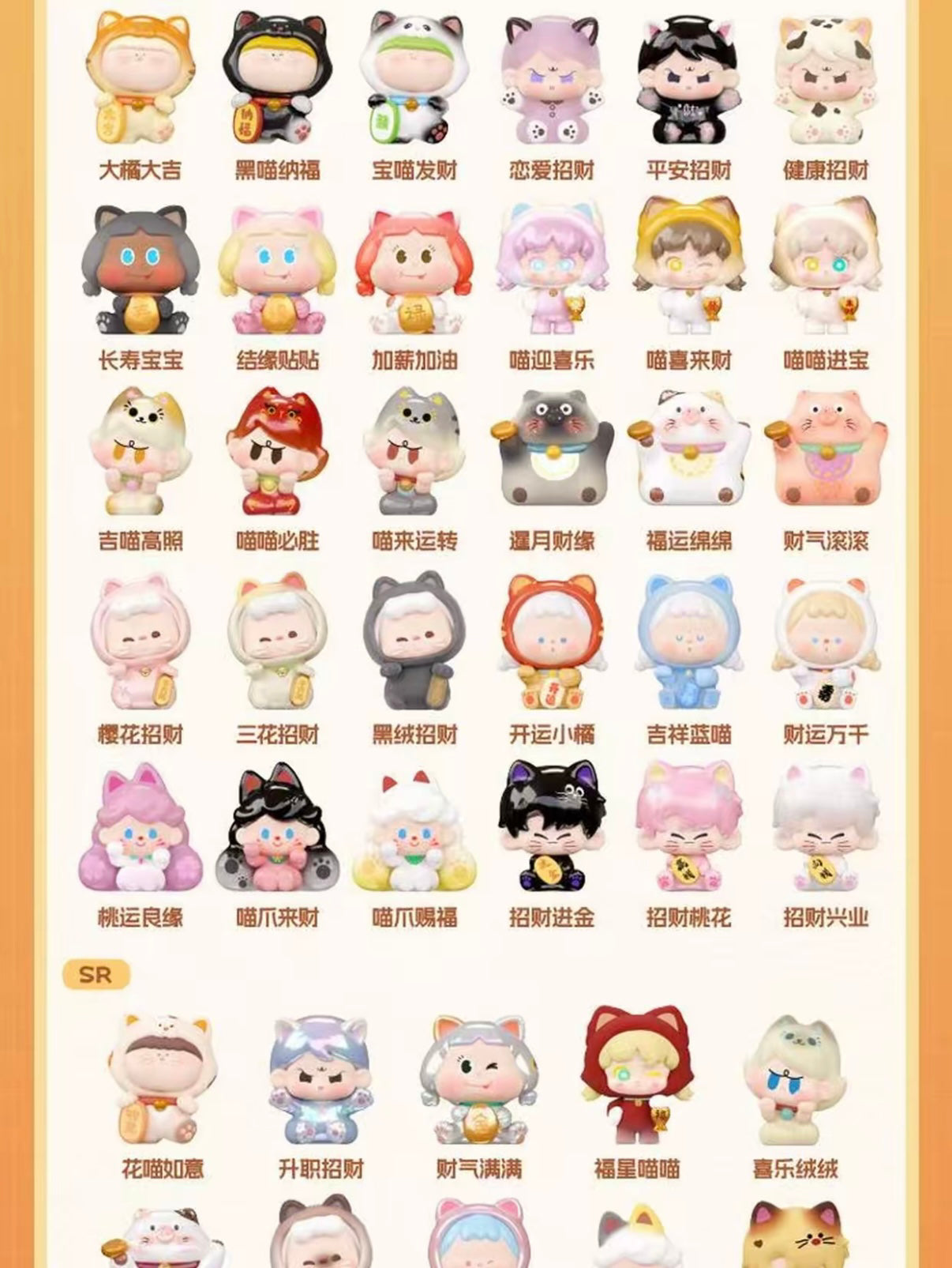 Lucky Meow BLIND BOX Series Figures