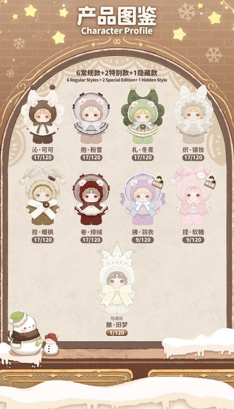 Mijuan-Fluffy sweet Dream Blind Box Series Figures