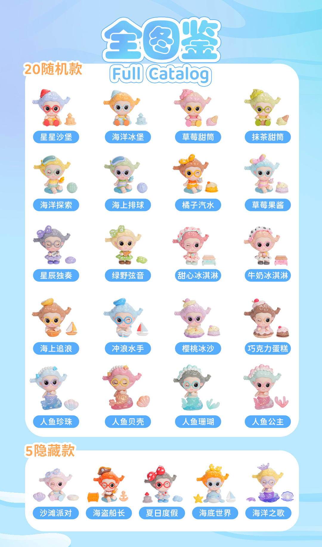 SUVI Summer Ice Cool BLIND BOX Series Figures