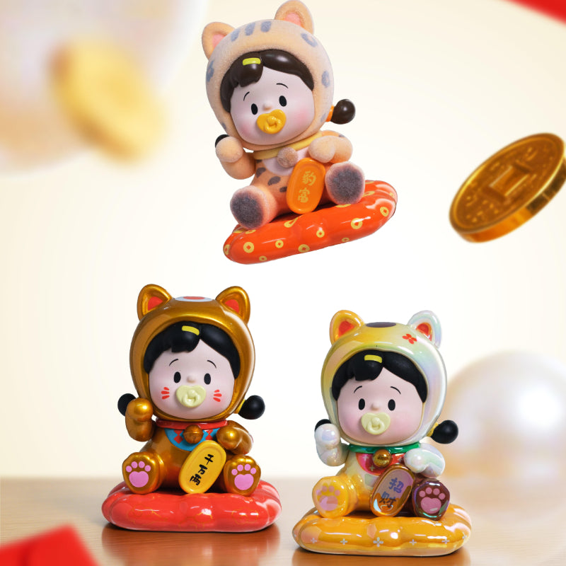 HANAMAKI fortune Series Blind Box Figures