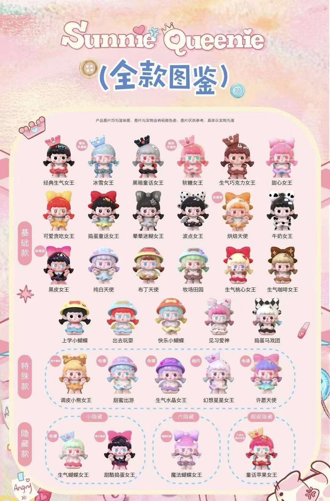 Sunnie Queenie Series Beans Blind Bag