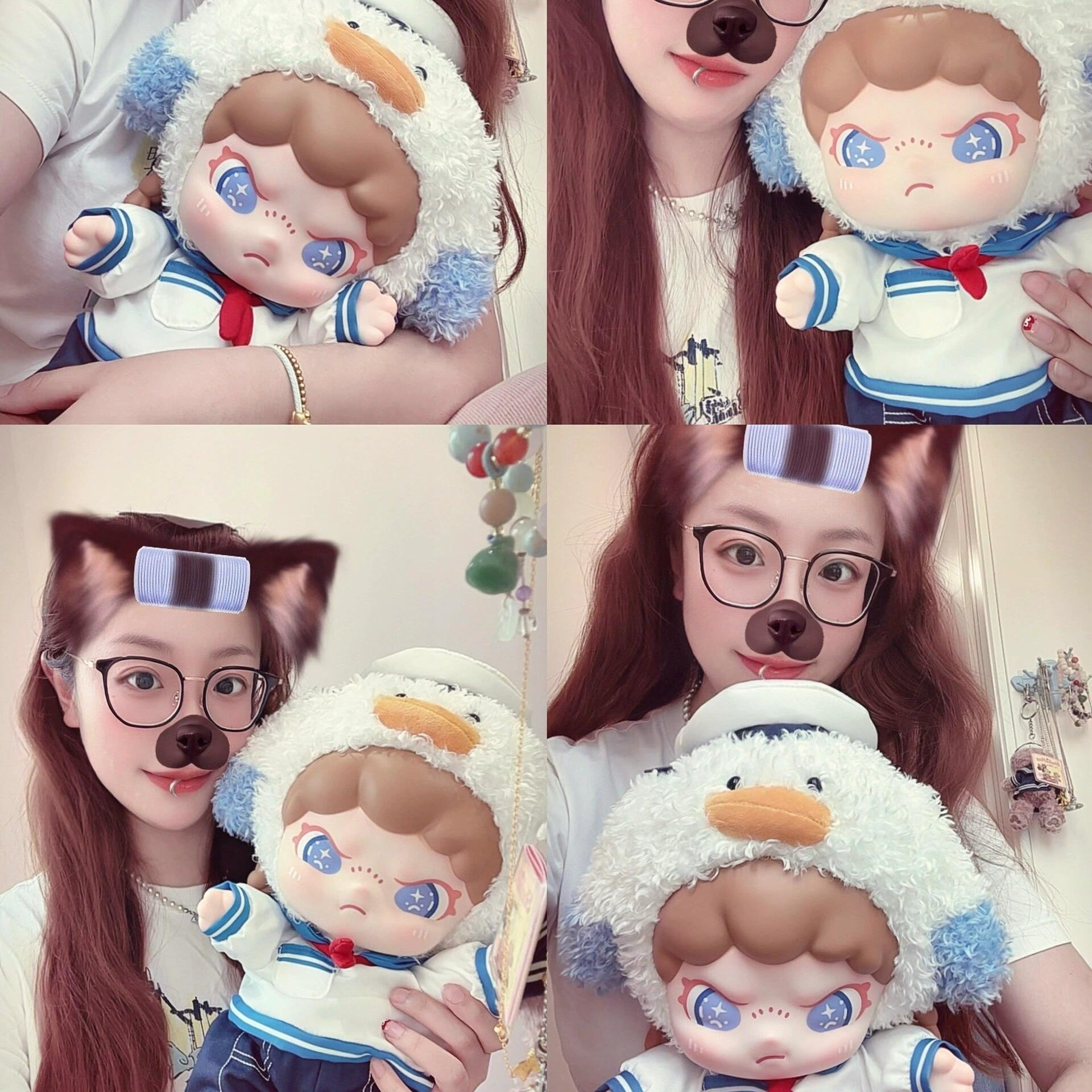 Dora Seagull Vinyl Plush Doll Series Figures