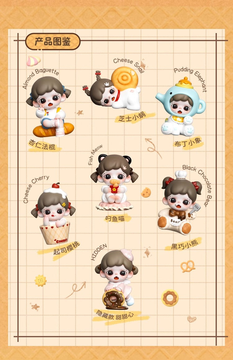 Baby Zoraa·mini Baby Zoraa Bakery BLIND BOX Series Figures