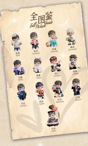 Rayan Let's Date BLIND BOX Series Figures