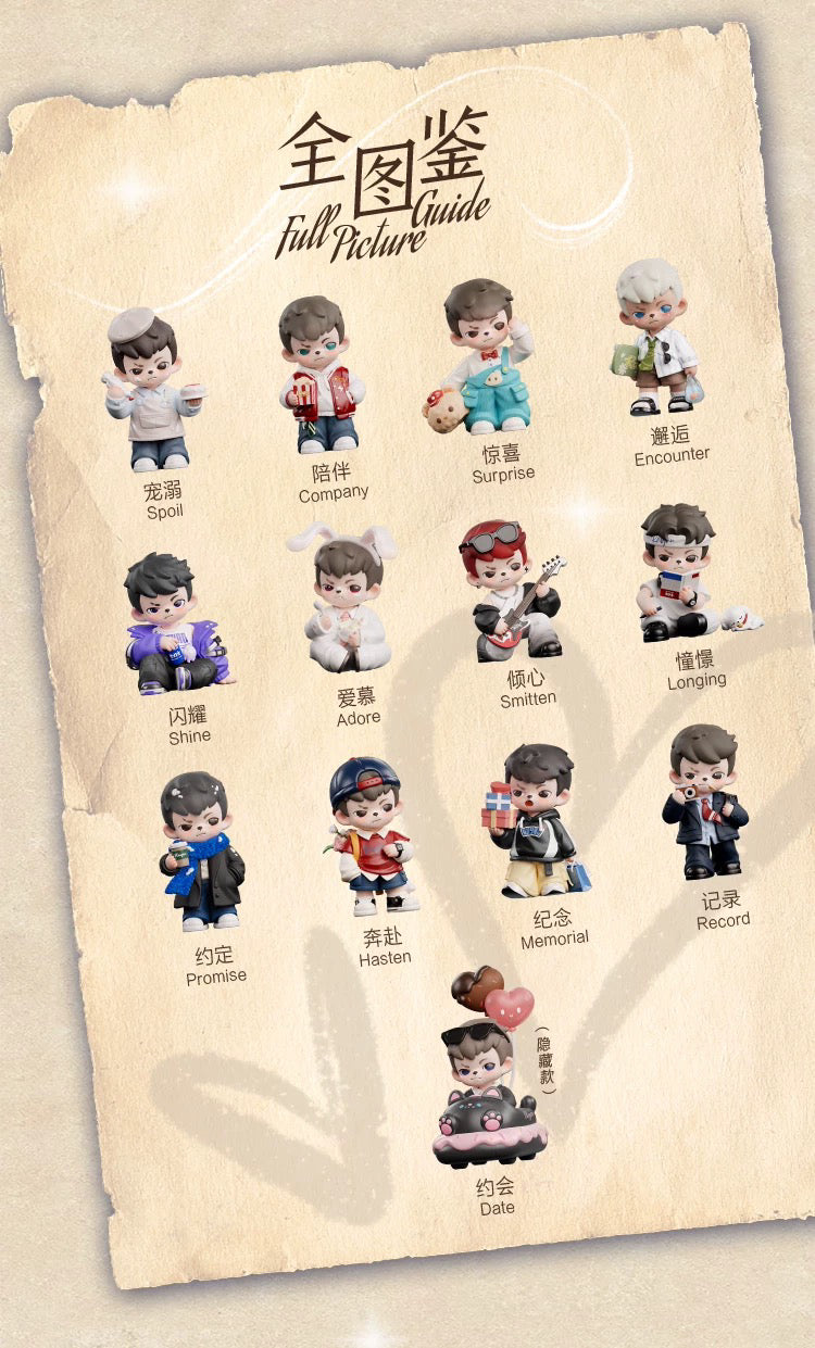Rayan Let's Date BLIND BOX Series Figures