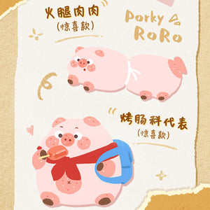 Porky RoRo Food Transformatior Series Blind Box Figures