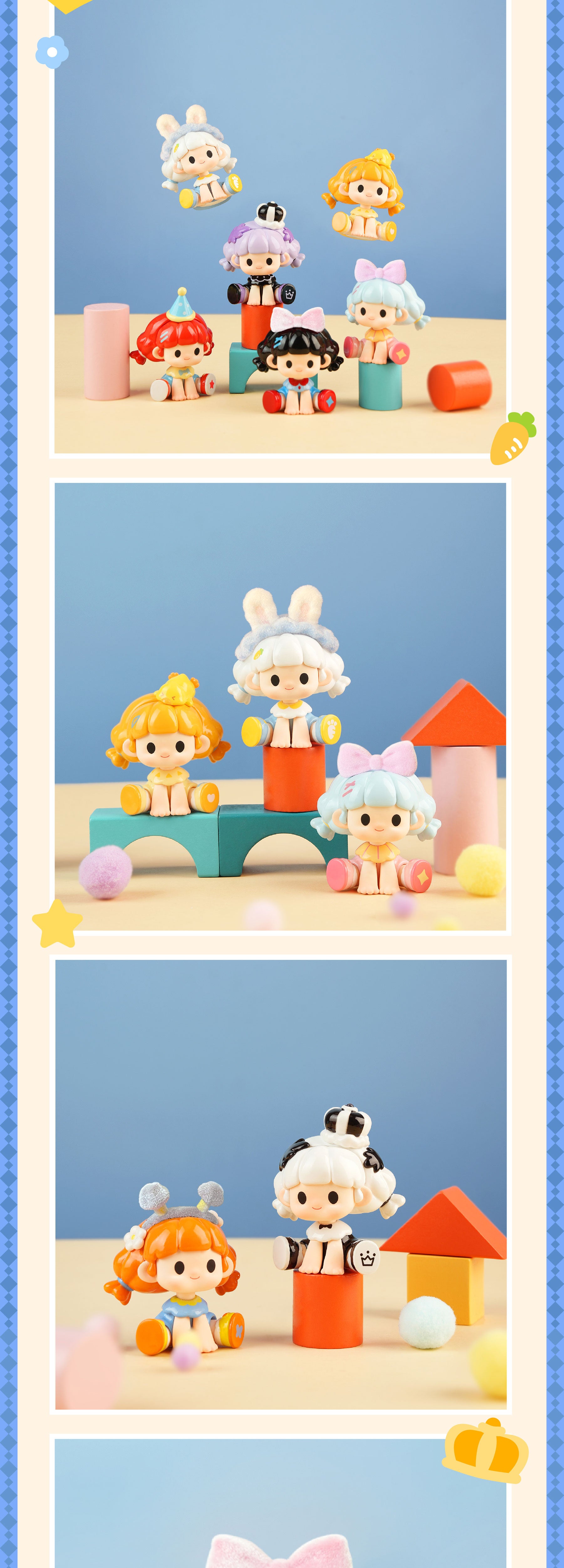 TiTi and Her Magic Wardrobe Blind Box Series Figures