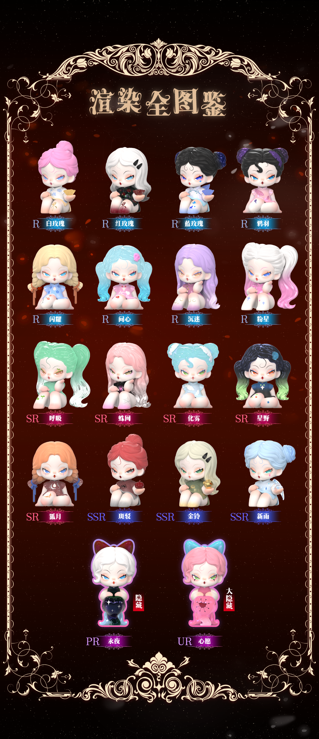 DODO NAMI Garden of Eden Series Blind Box Figures
