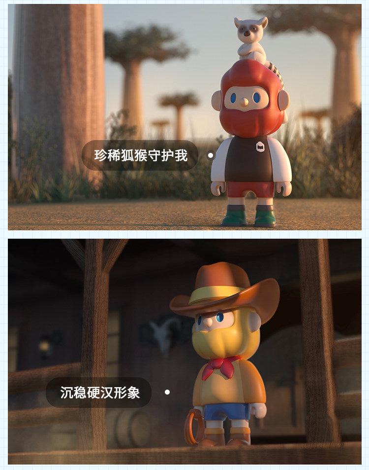 BOB THE MEANING OF TRAVELING Series Blind Box Figures