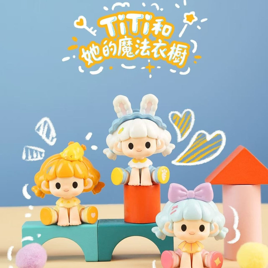 TiTi and Her Magic Wardrobe Blind Box Series Figures