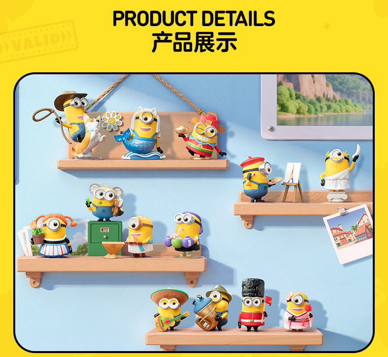 Minions Bello World  Series Blind Box Figures