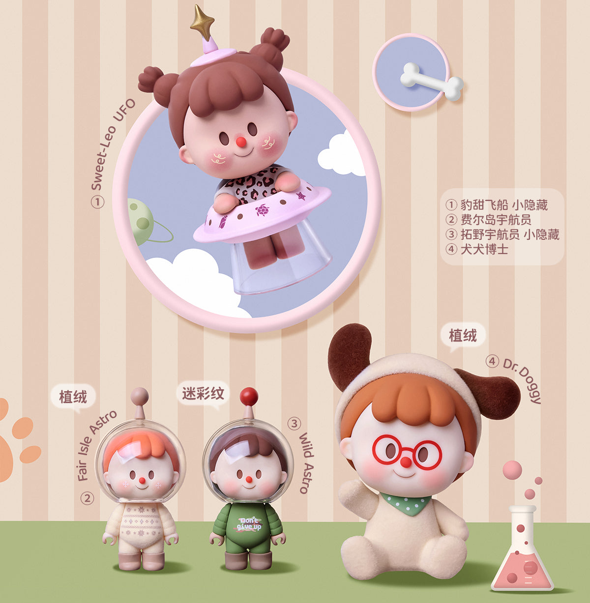 DuoDuoMel-DUODUO SPACE Series Blind Box Figures