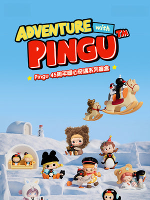 Pingu 45th Anniversary·Adventure with Pingu Series Blind Box Figures