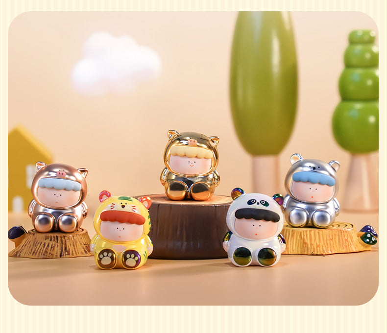 I'm a Little Curious Cute Animal Baby BLIND BOX Series Figures