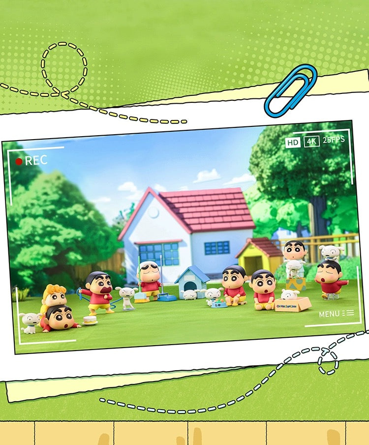 CRAYON SHINCHAN Shiro's Daily Life BLIND BOX Series Figures