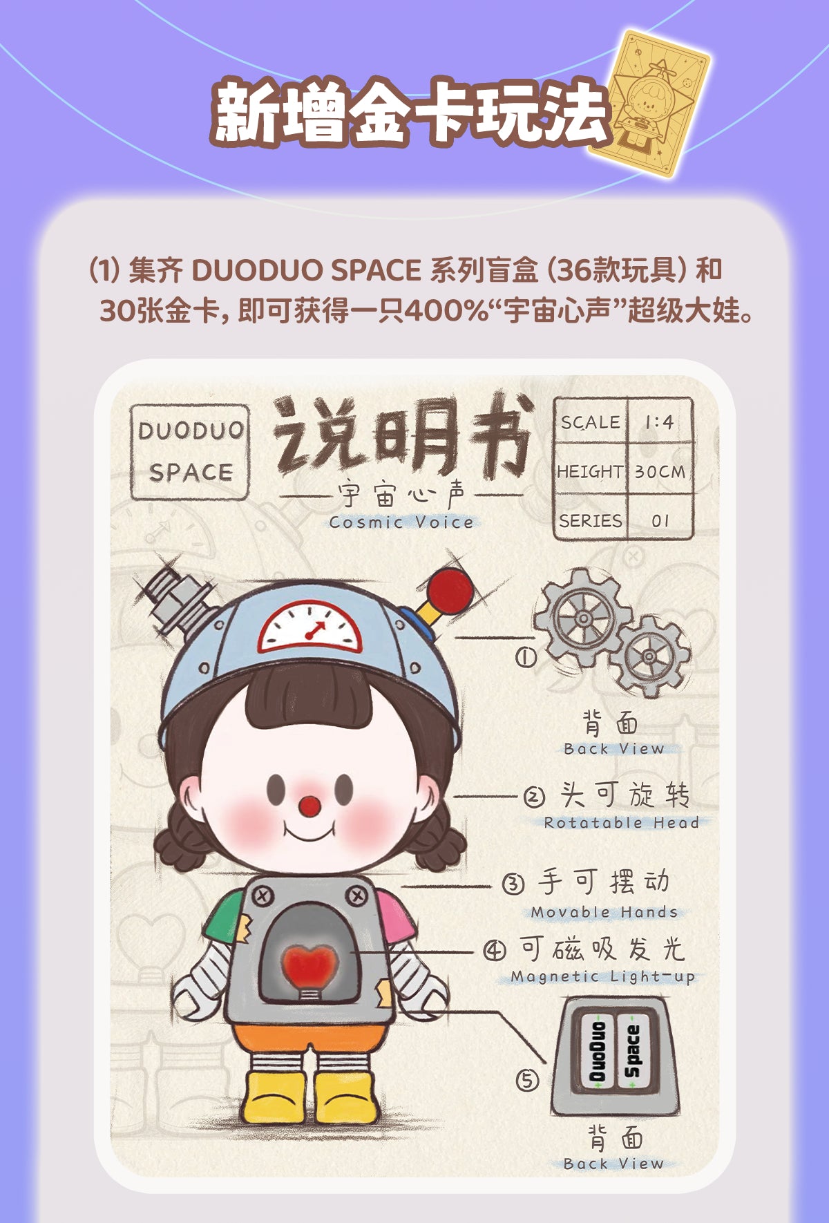 DuoDuoMel-DUODUO SPACE Series Blind Box Figures
