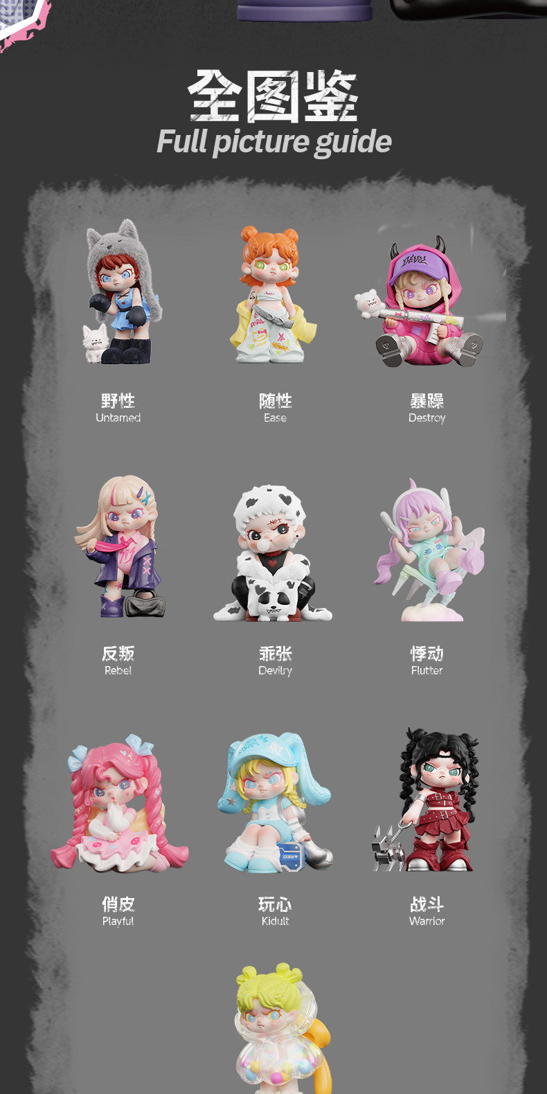 DORA on my way Series Blind Box Figures