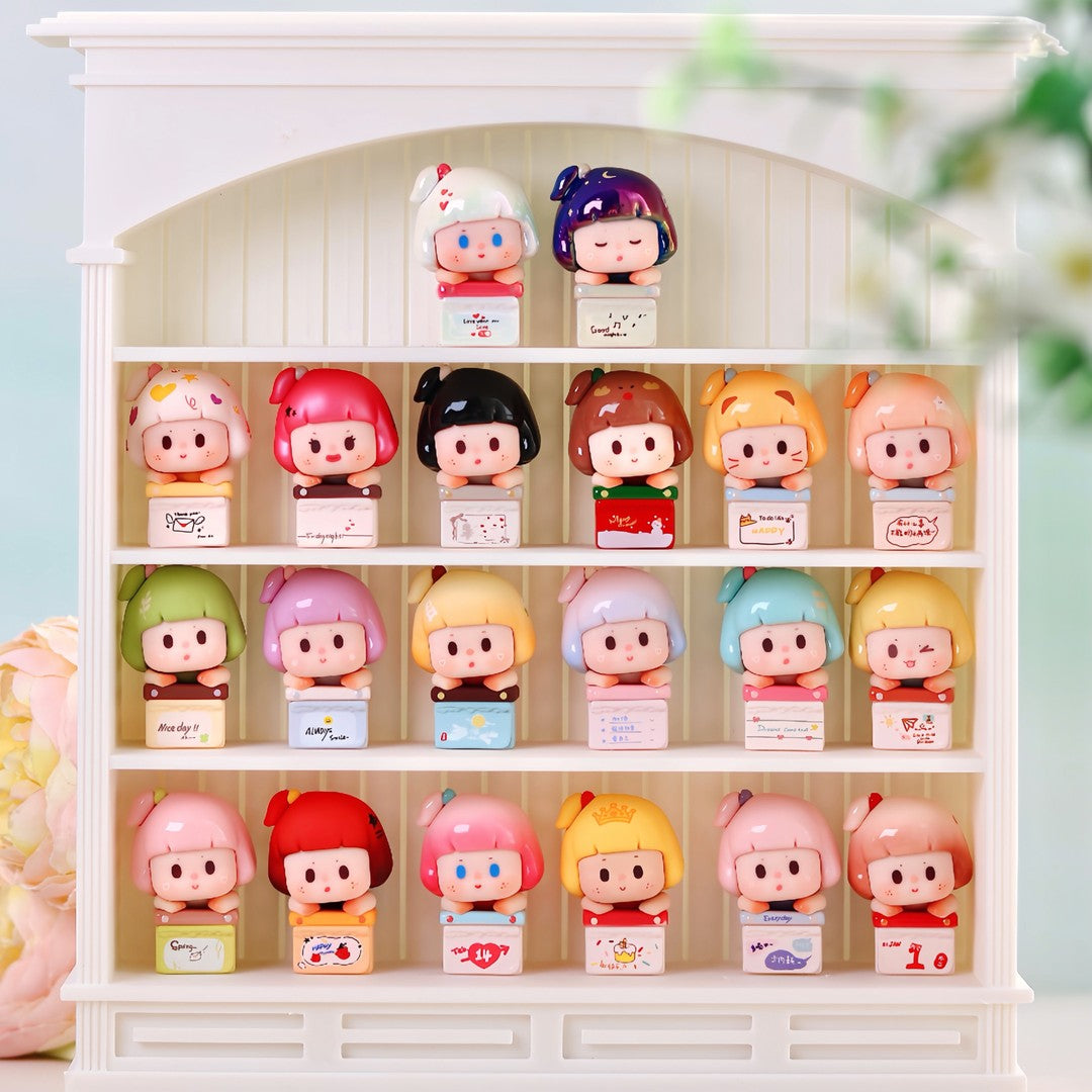 Buer Furui Hour Limited Edition Cute Particle BLIND BOX Series Figures