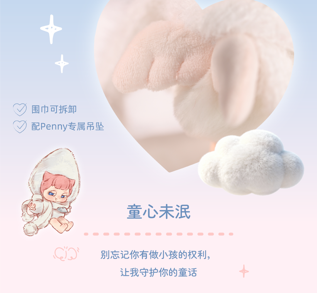 angel commissioner penny-Rmotional Rescue Series Plush Blind Box