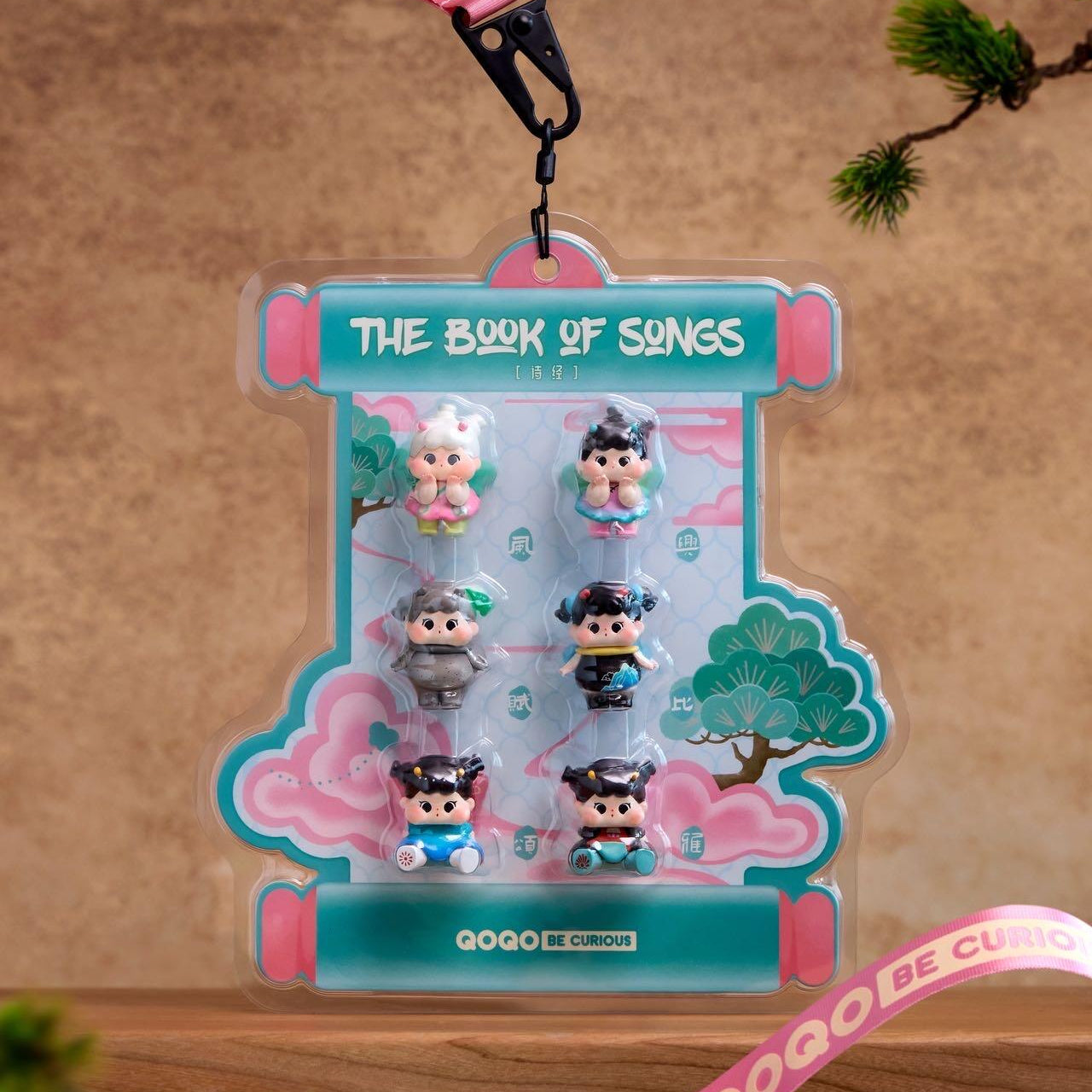 QOQO Huafudai Book of Songs Hang Tag