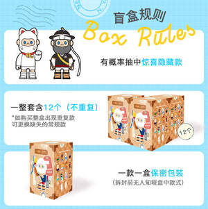 BOB THE MEANING OF TRAVELING Series Blind Box Figures
