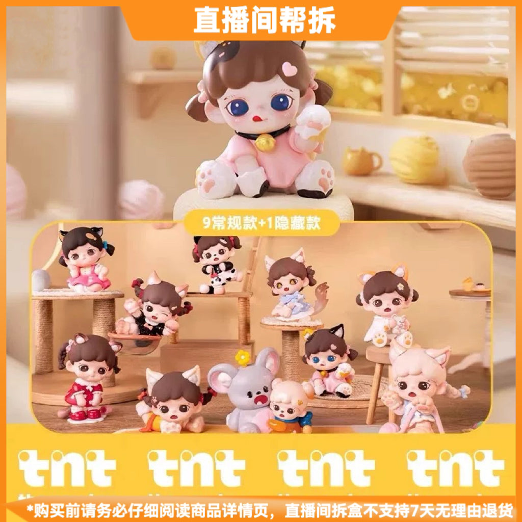 Zoraa Meow Cat Face mini BLIND BOX Series Figures