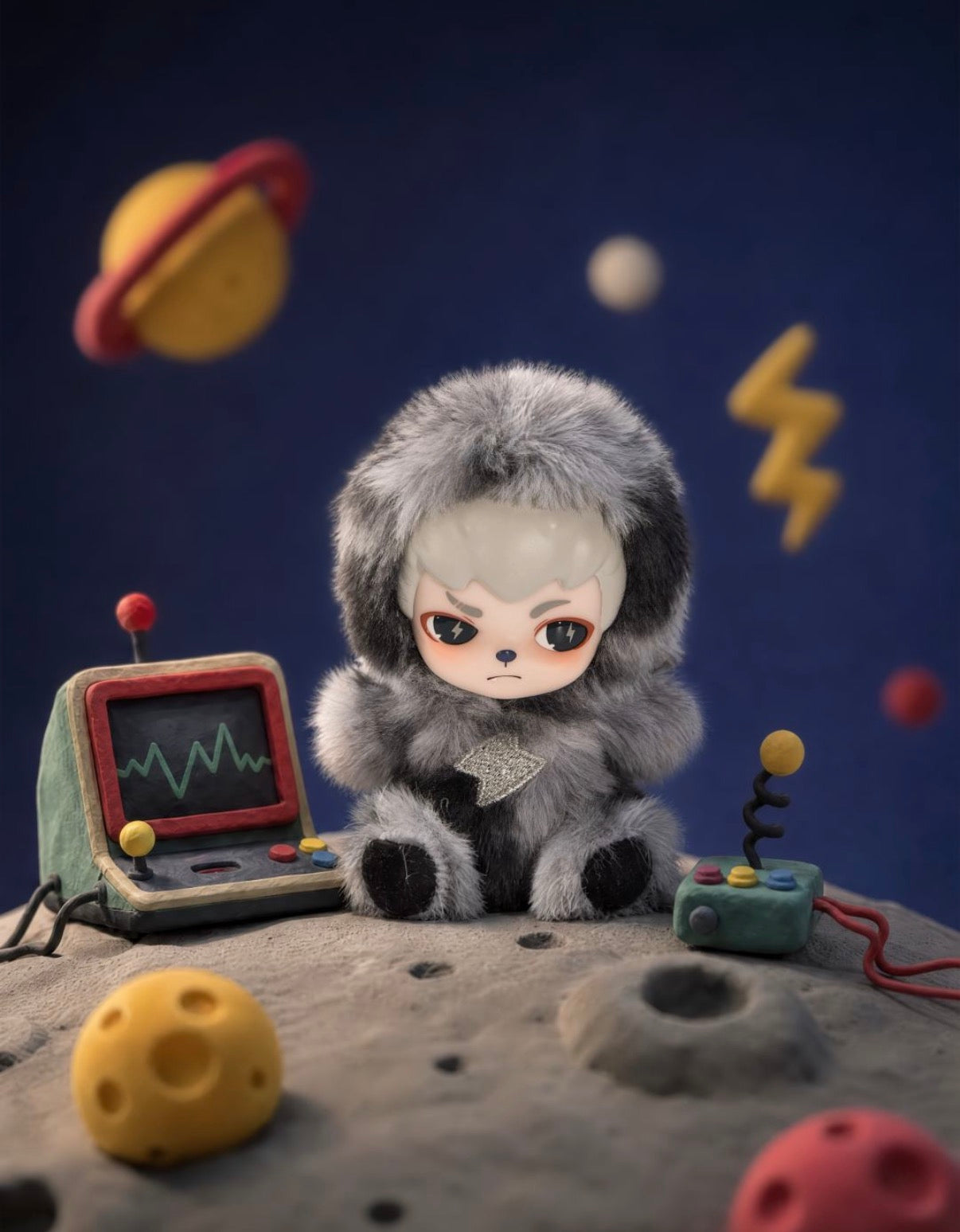 Rayan Monster Low Pressure Series Plush Blind Box