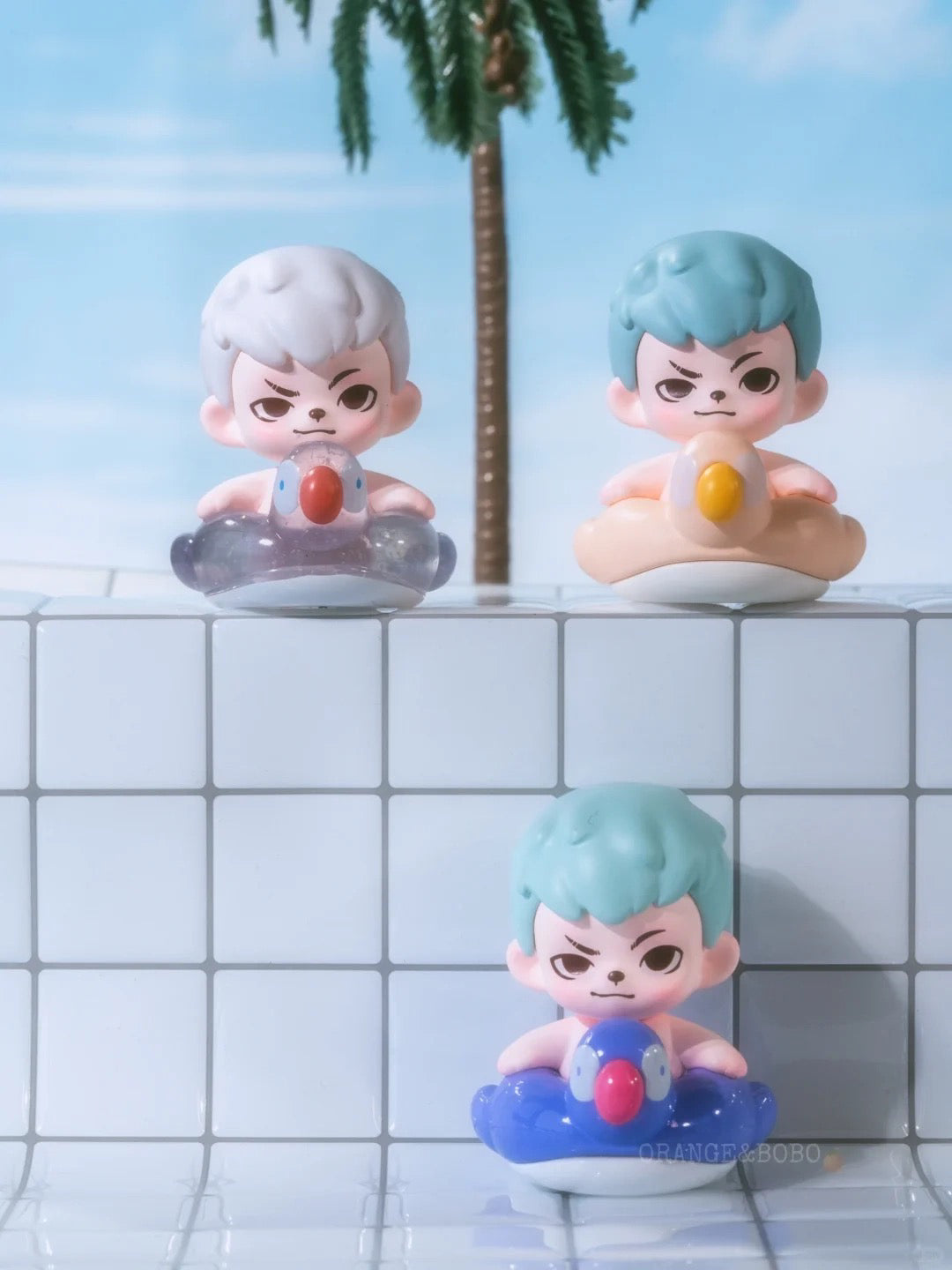 Pool party mini BLIND BOX Series Figures