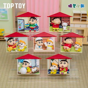 CRAYON SHINCHAN Nohara Family BLIND BOX Series Figures