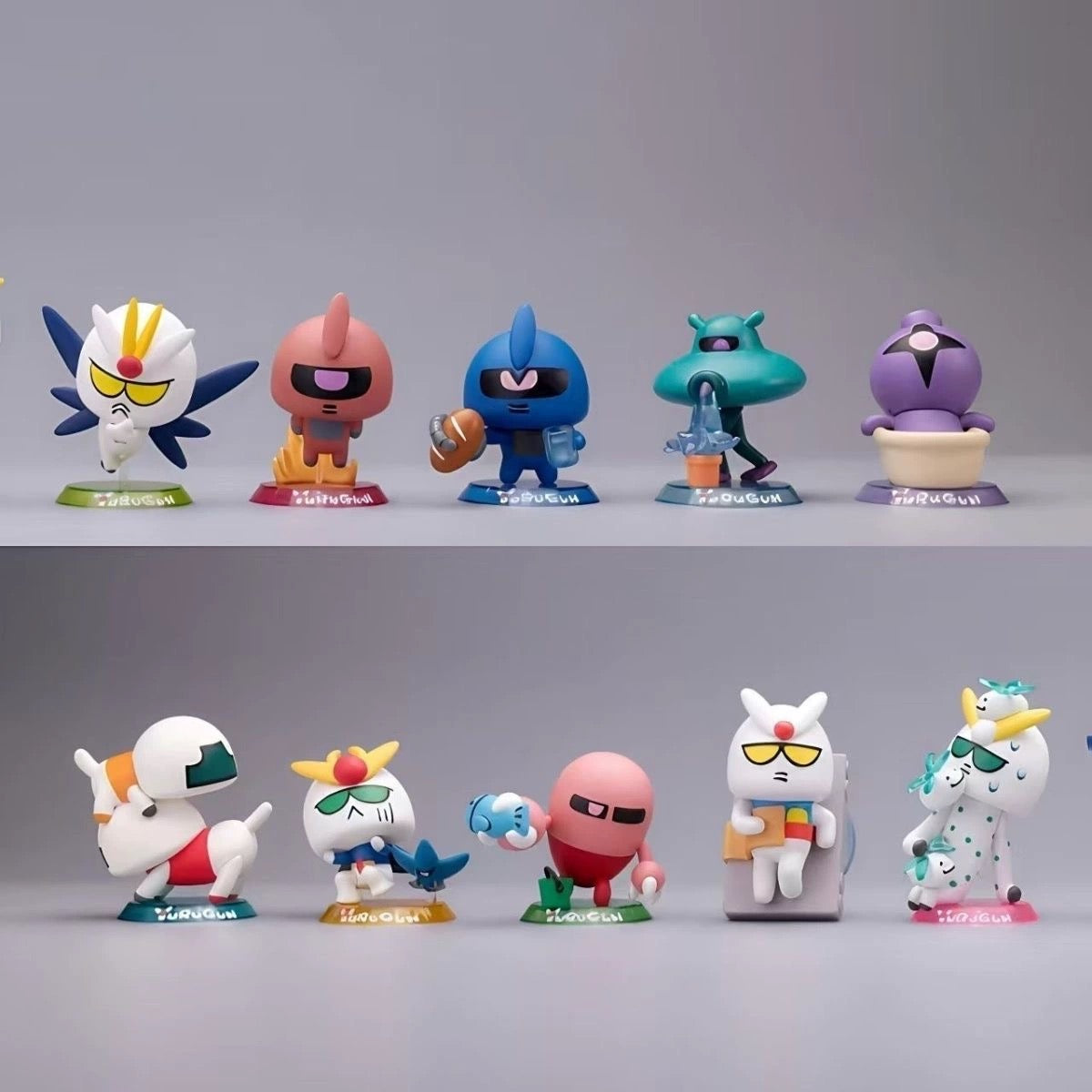 YURUGUN BLIND BOX Series Figures