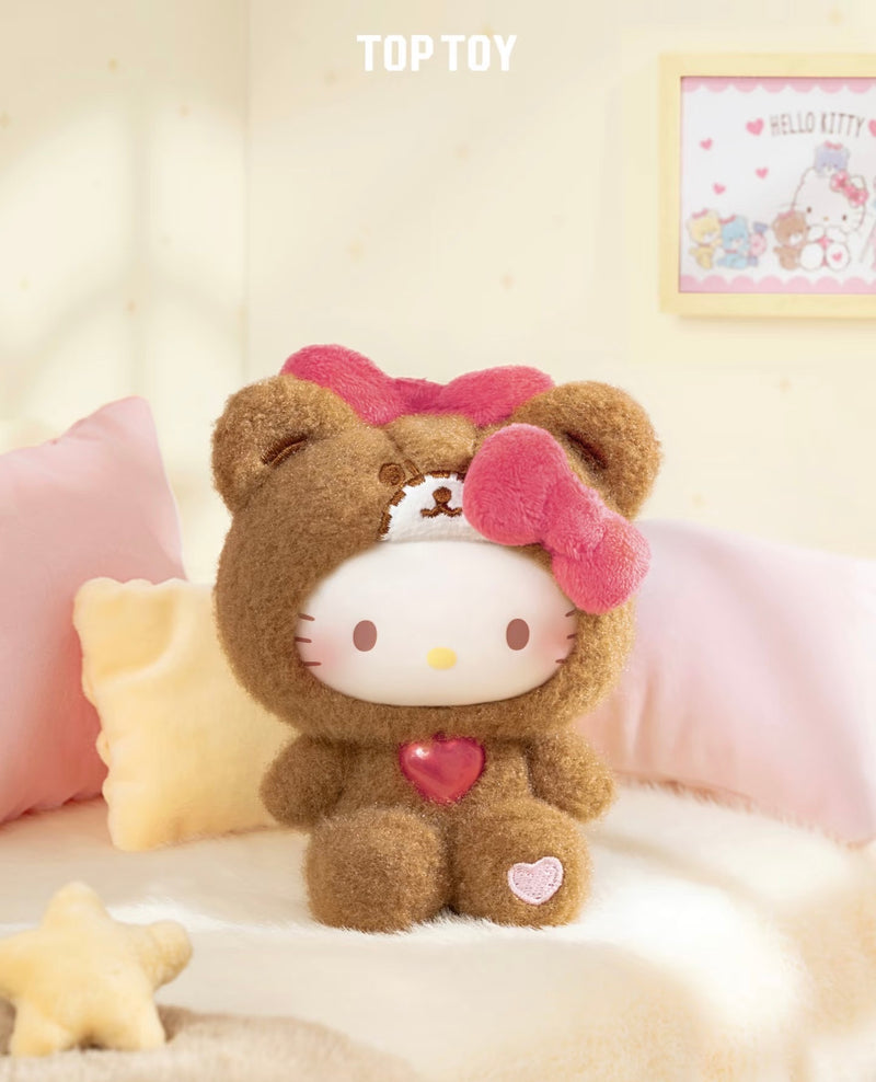 Teddy Pajamas Series Plush Pendant BLIND BOX Series Figures