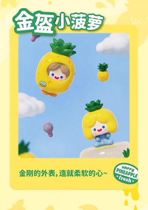 RiCO - HAPPY FRIENDS with ME everywhere - in the FRUIT BASKET BLIND BOX Series Figures