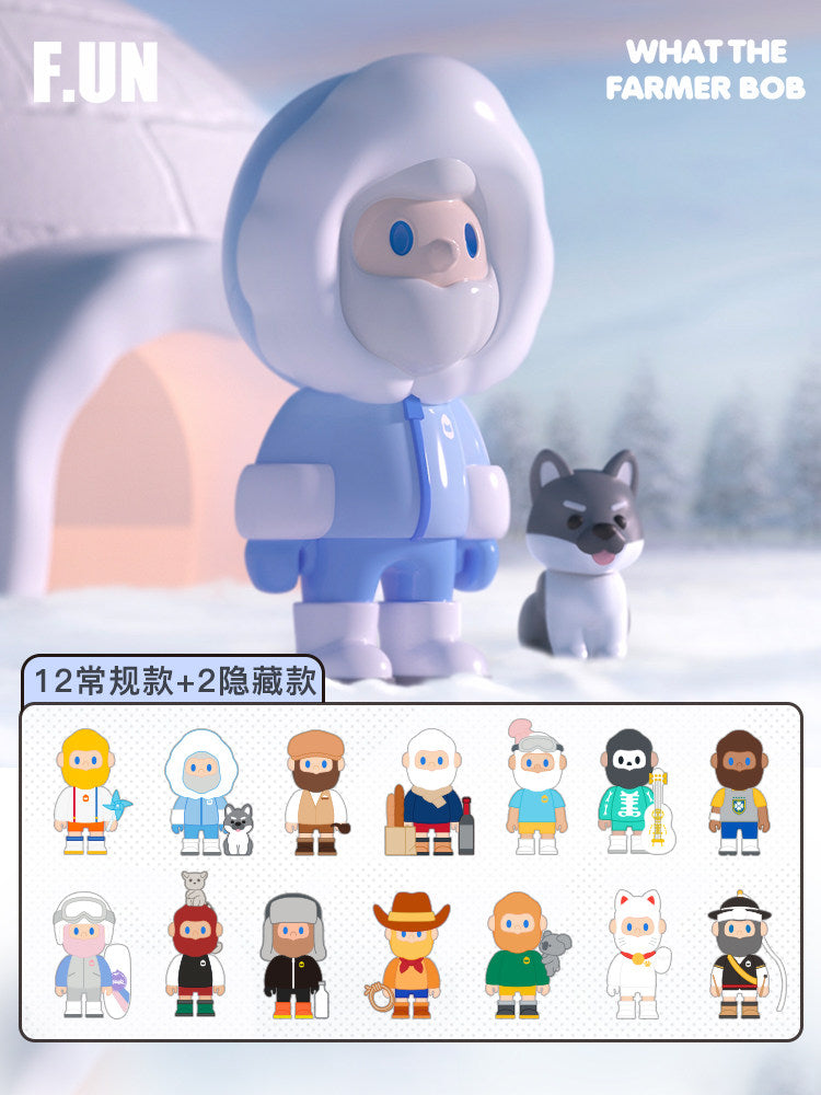 BOB THE MEANING OF TRAVELING Series Blind Box Figures