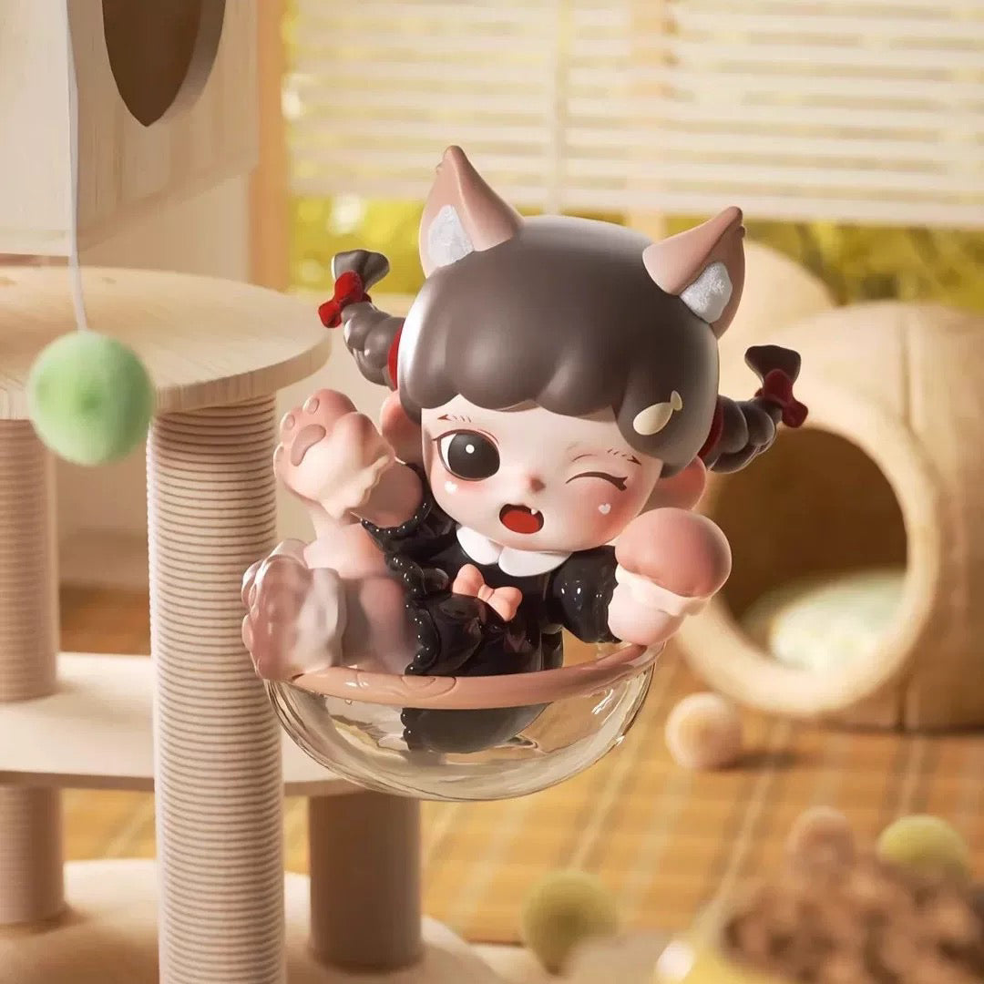 Zoraa Meow Cat Face mini BLIND BOX Series Figures