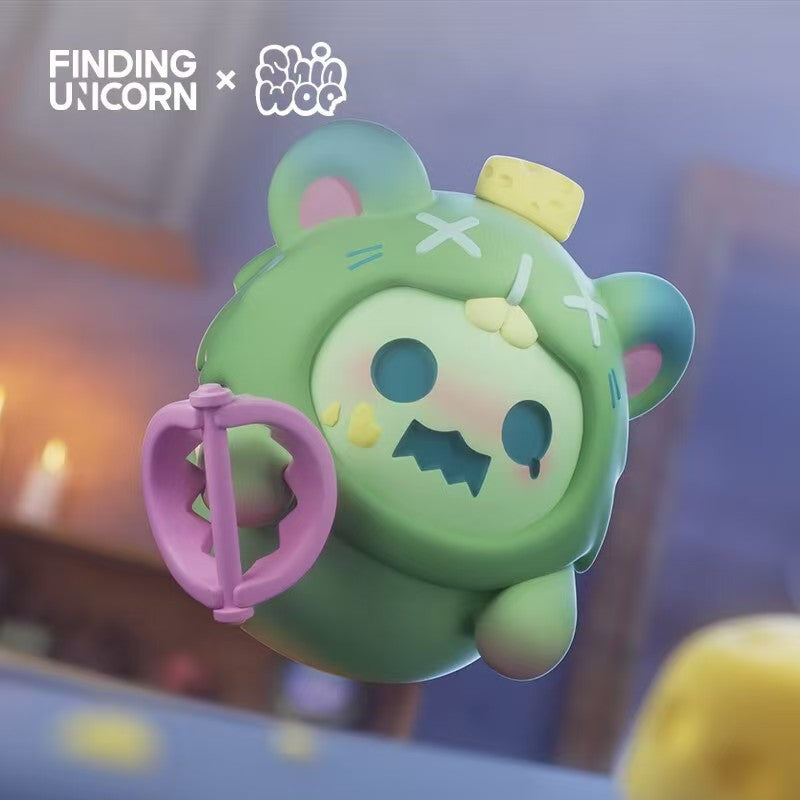 ShinWoo Ghost Bear House BLIND BOX Series Figures