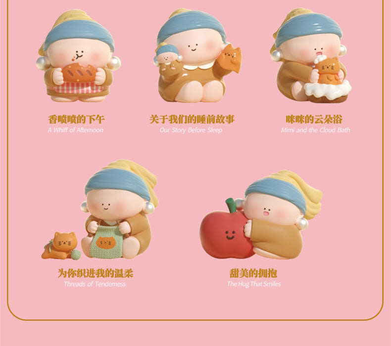 TENDER MOMENTS - Girl with a Pearl Earring BLIND BOX Series Figures