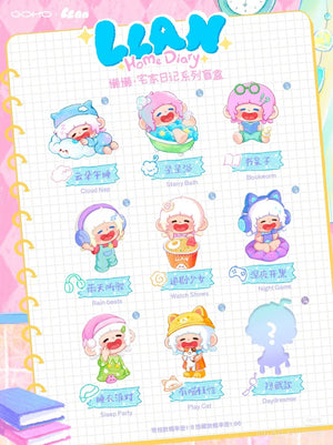 Lazy Home Diary BLIND BOX Series Figures