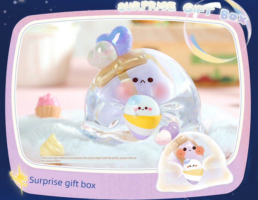 Water wave egg Wish colorful Series Blind Box Figures