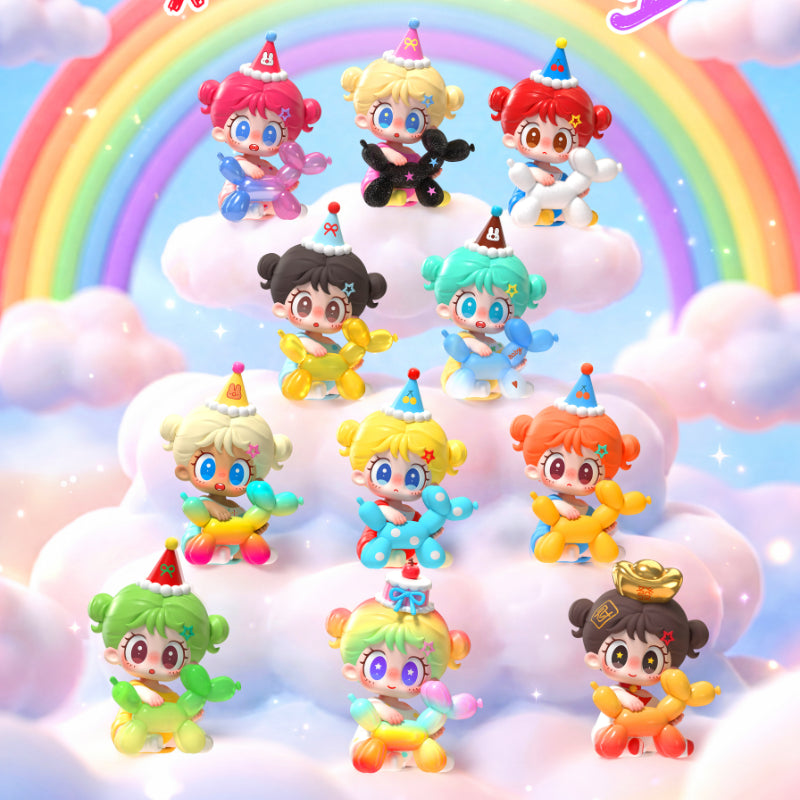 Baby Mila-Rainbow Puppy Party Series Blind Box Figures