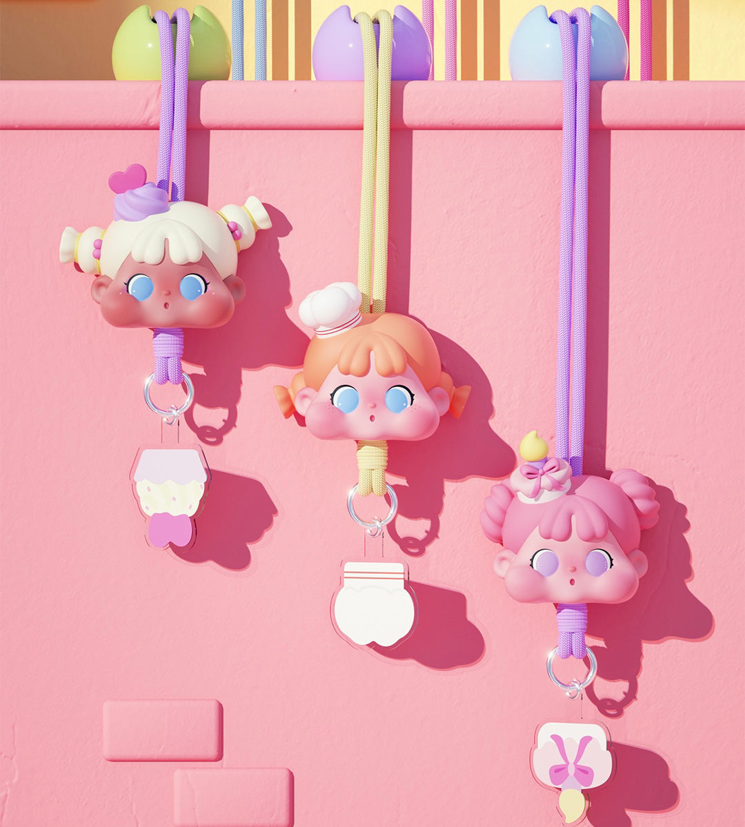 QOQO 【Lanyard】Make a wish with you BLIND BOX Series Figures
