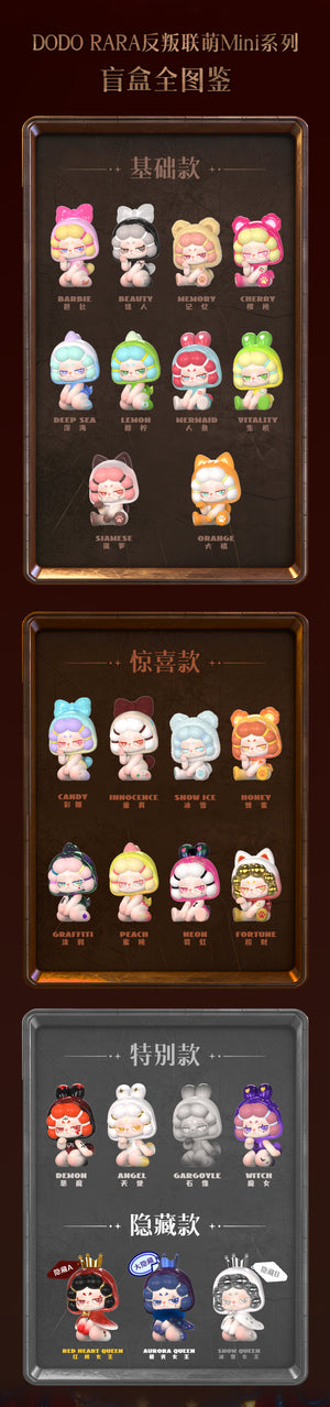 DODO RARA Charming Villain BLIND BOX Series Figures