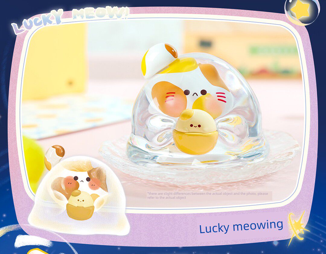 Water wave egg Wish colorful Series Blind Box Figures