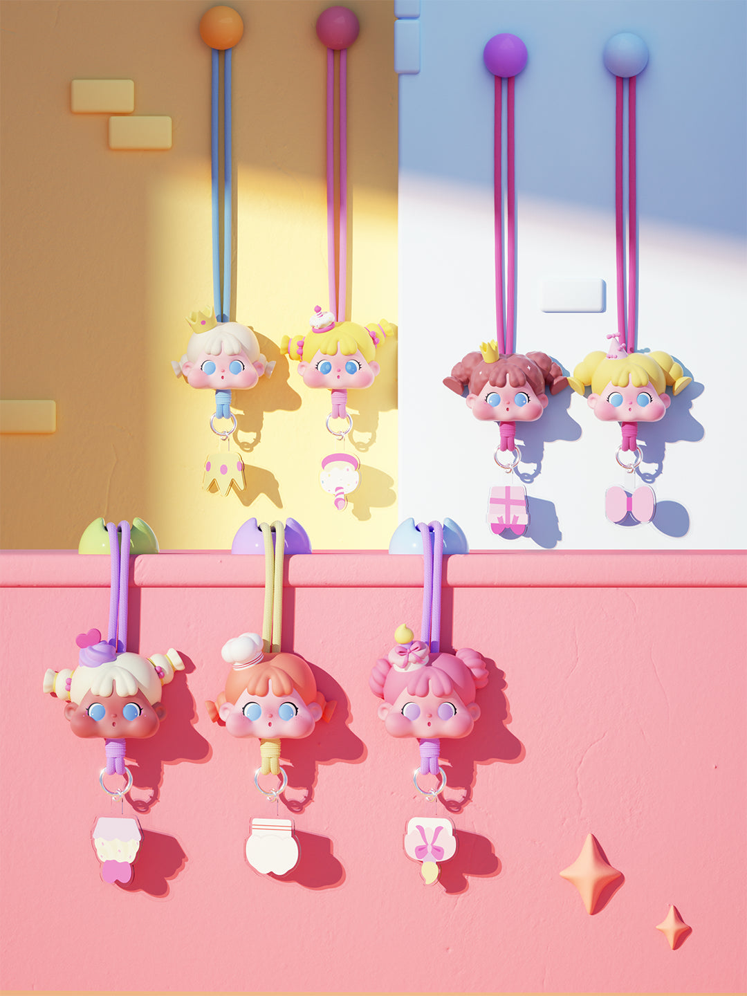 QOQO 【Lanyard】Make a wish with you BLIND BOX Series Figures