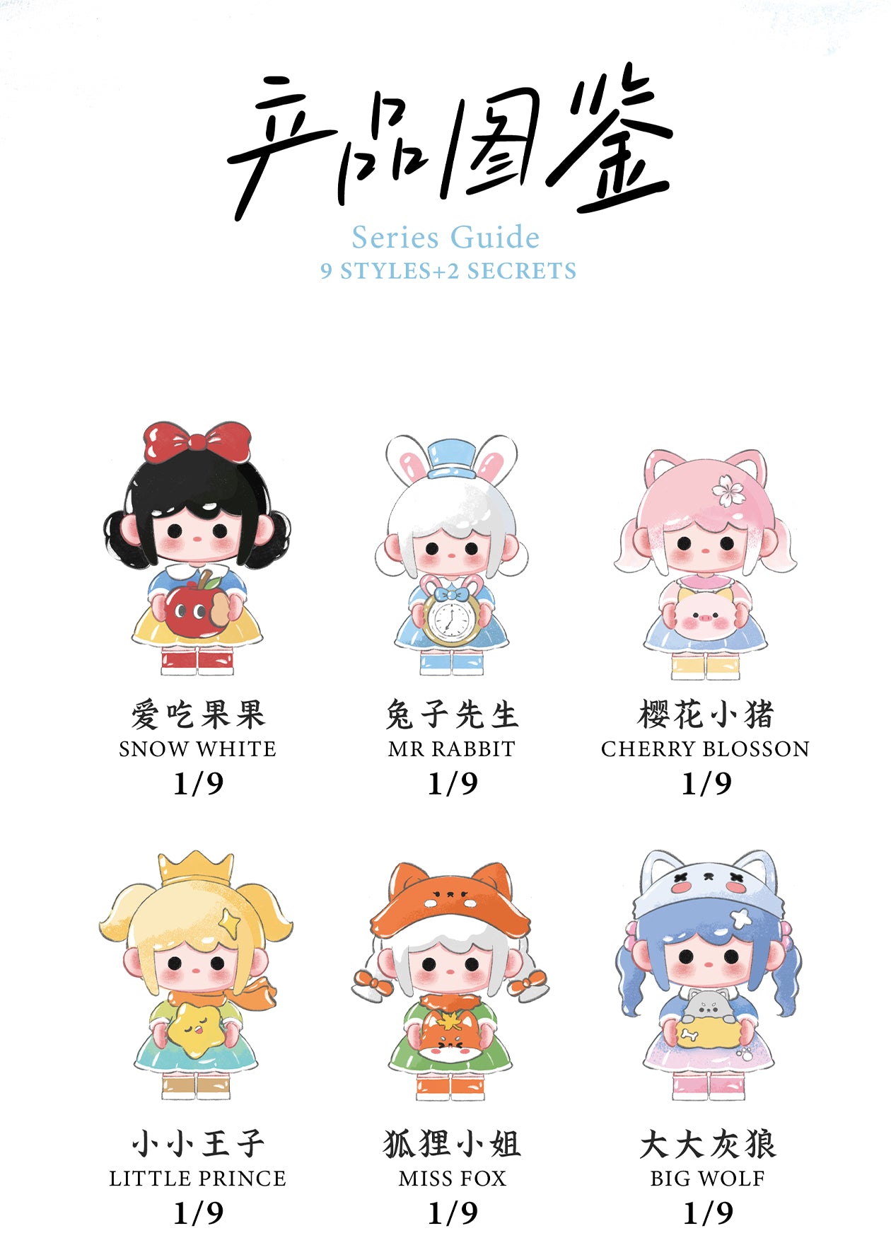 UU FAIRY JOURNEY BLIND BOX Series Figures