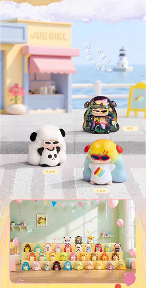 Take a holiday!Jue girl BLIND BOX Series Figures