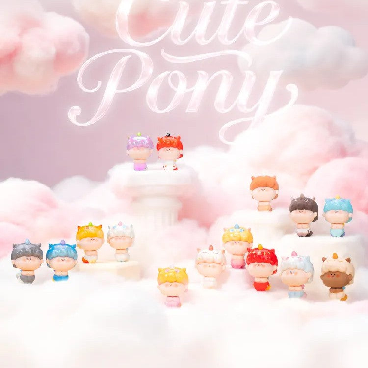AMLLS Cute Pony Cute Granules Medium Box Blind Box Series Figures