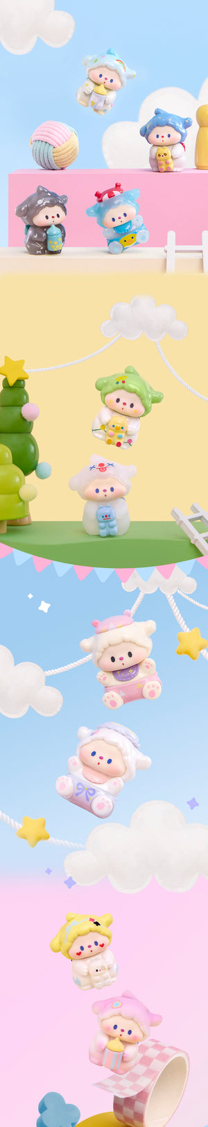 LULUGOD'S BABY FETE BLIND BOX Series Figures