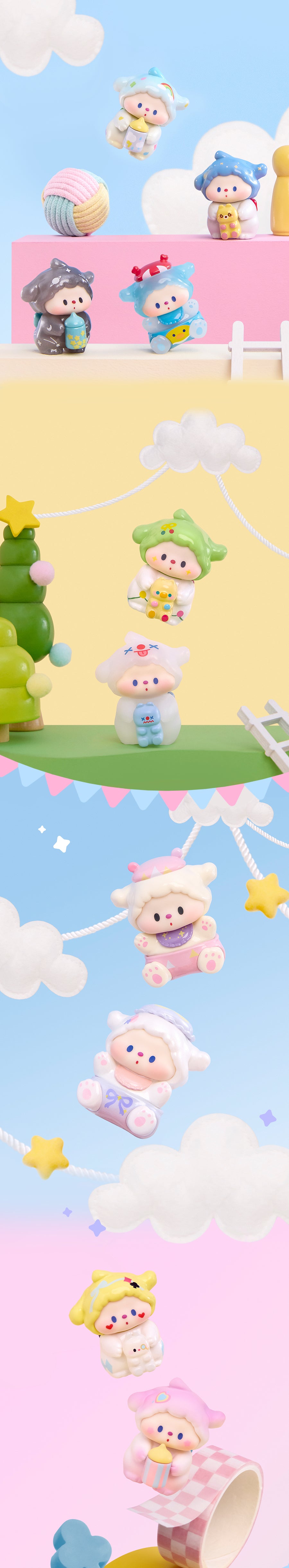 LULUGOD'S BABY FETE BLIND BOX Series Figures